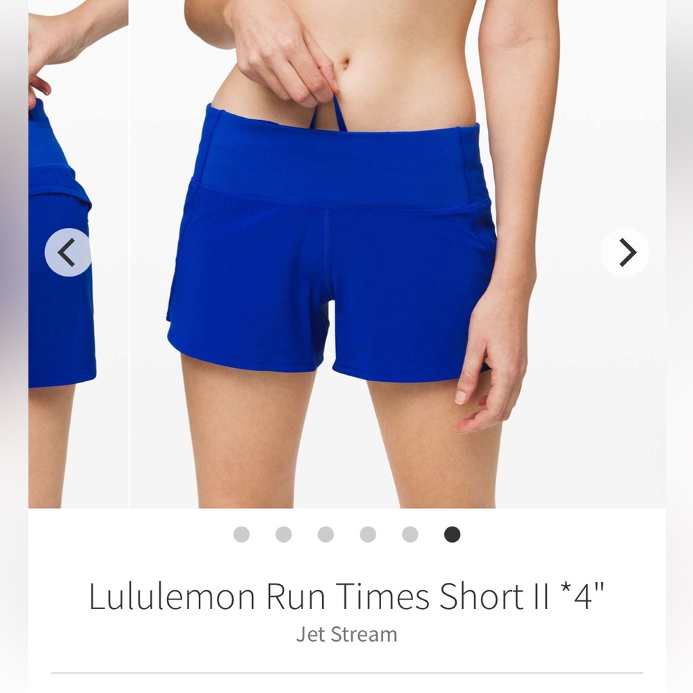 Run times 4” shorts in jet stream